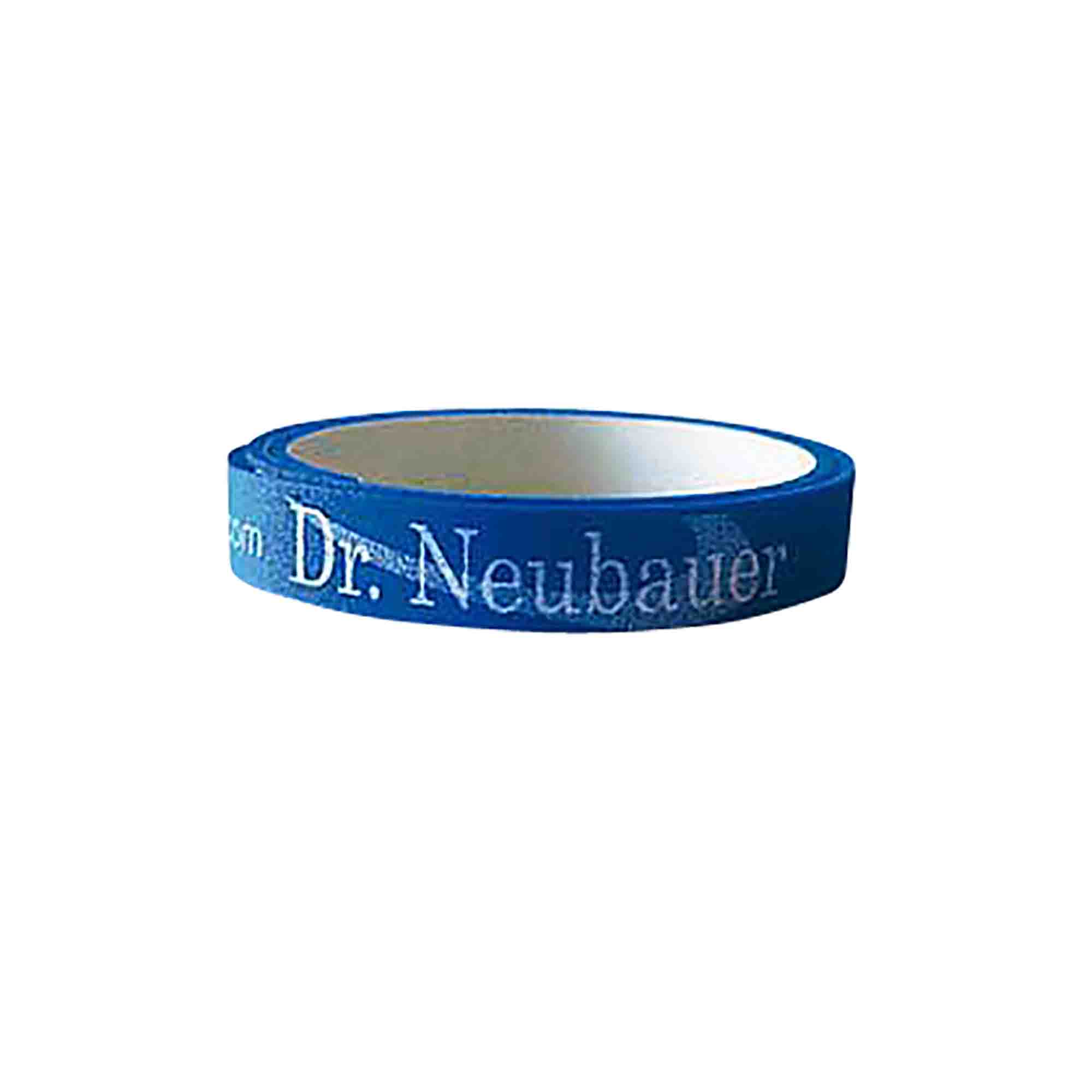 Dr. Neubauer Kantenband 9mm für 1 Schläger blau blau