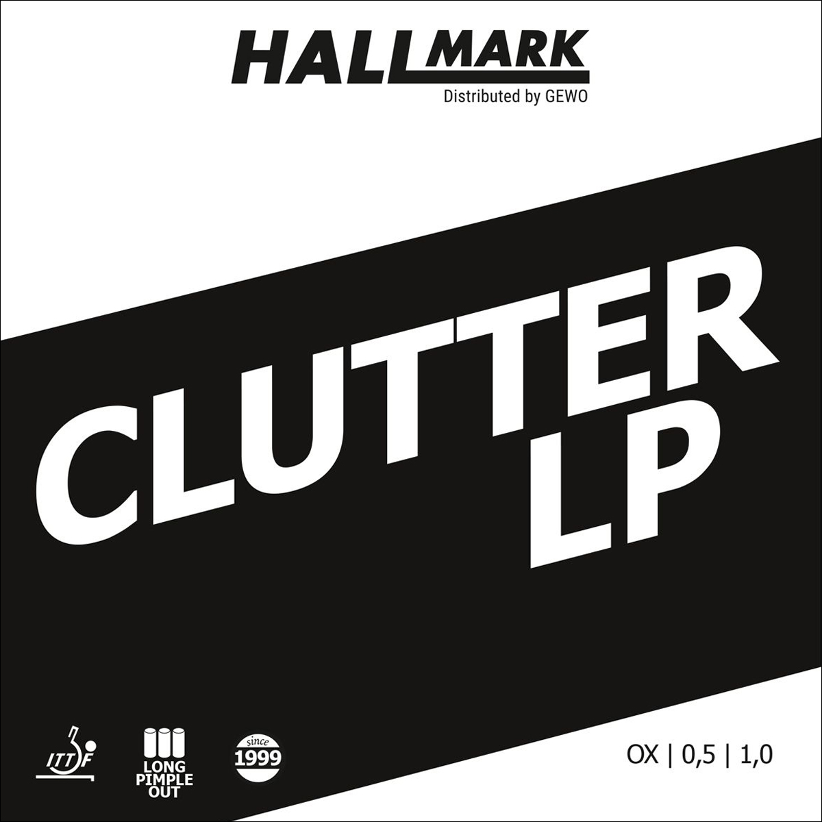 HALLMARK Belag Clutter-LP rot OX