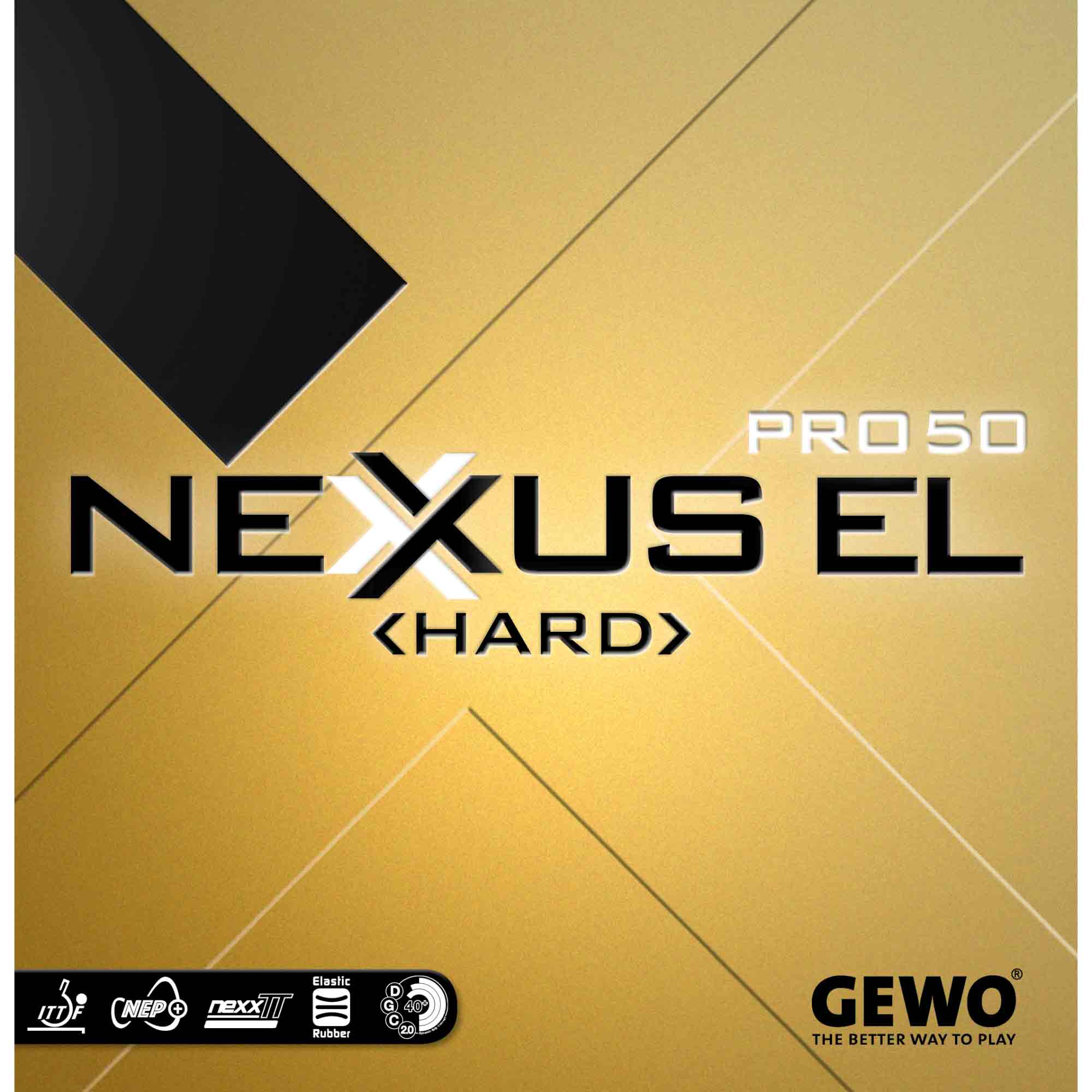 GEWO Belag Nexxus EL Pro 50 Hard