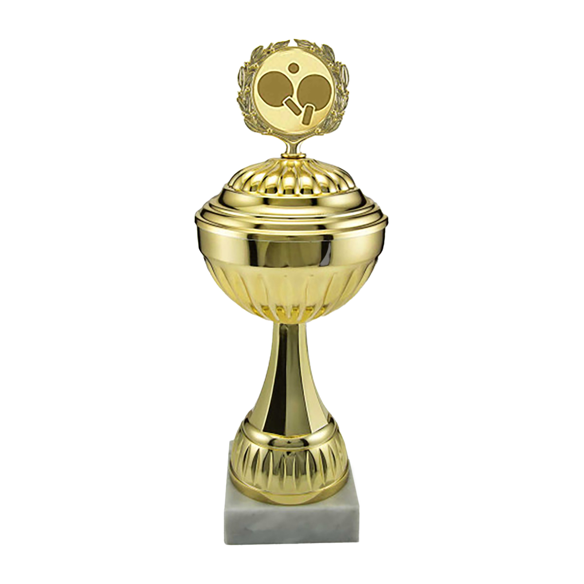 Pokal Duisburg mit Deckel 29,0 cm gold